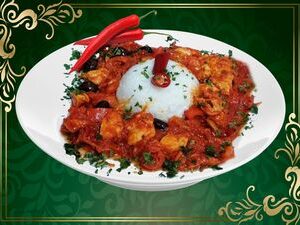 Pollo „Fra diavola” 300gr.