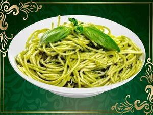 Spaghetti Pesto  400gr.