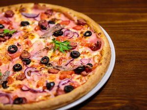 Pizza Capriciosa  400gr.