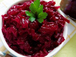 Salată de sfeclă roşie  200gr.