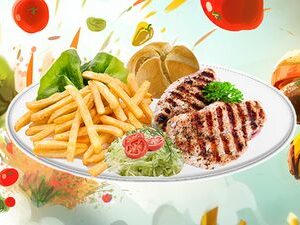 Meniu pui 450gr.