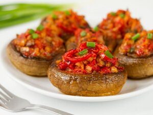 Ciuperci la grătar umplute  100gr. DE POST