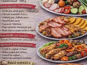 MENIU  GHIOCELA TRADITIONAL 4 PERS
