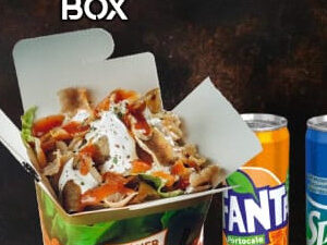 SHAORMA PUI Box - 400 gr. cu doza de FANTA/COCA COLA/SPRITE